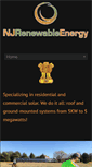 Mobile Screenshot of njrenewableenergy.com