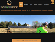 Tablet Screenshot of njrenewableenergy.com